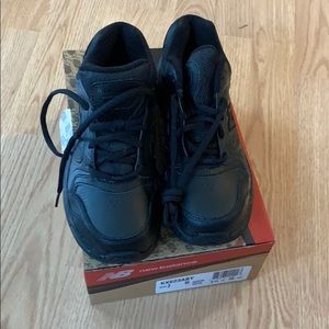 New in Box Boys New Balance Black Sneakers size 3